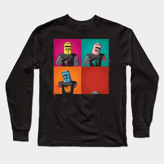 The Pop Knight Long Sleeve T-Shirt by Odd Goose